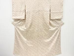 青海波模様付け下げ小紋着物